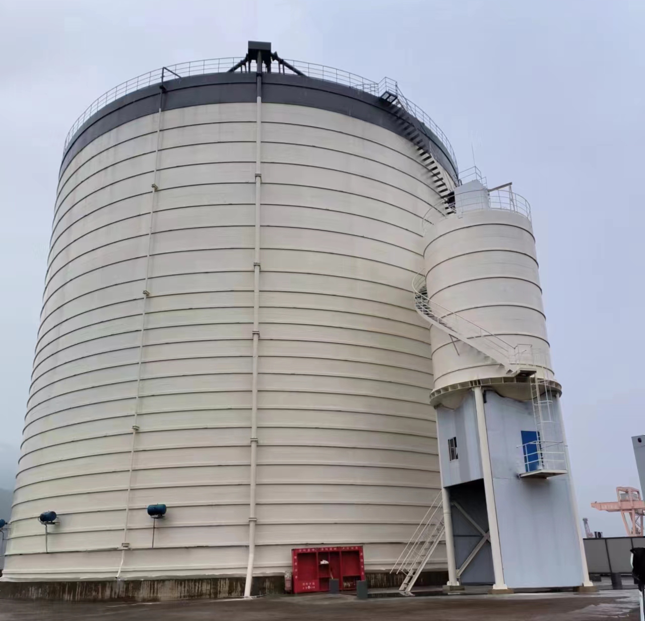 庐阳10万吨水泥钢板库